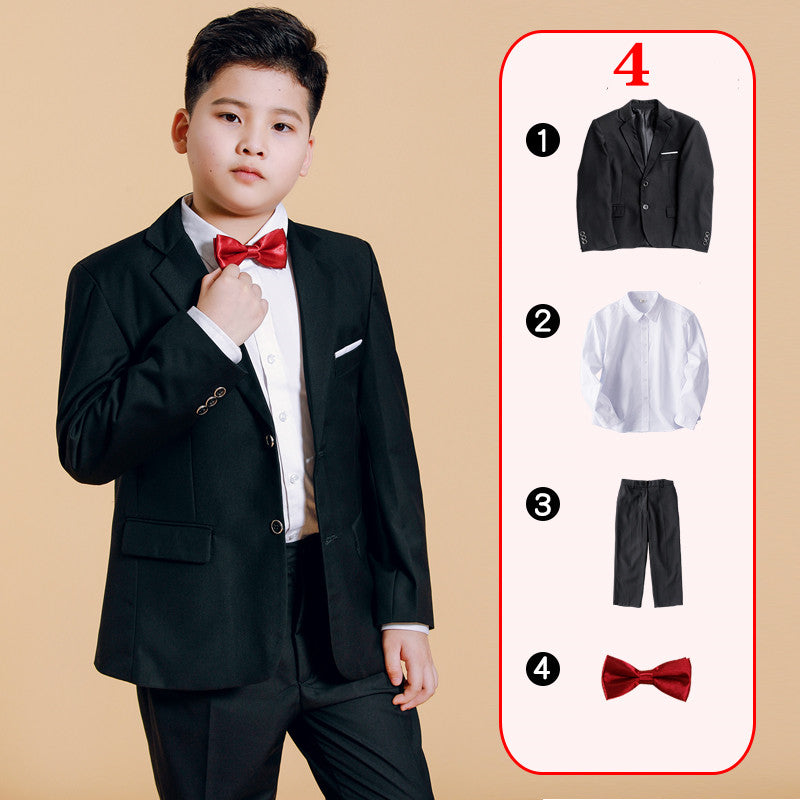 The Grand Performance: Big Boy Plus-Size Formal Piano Suit