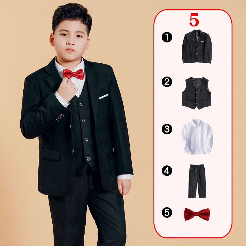 The Grand Performance: Big Boy Plus-Size Formal Piano Suit