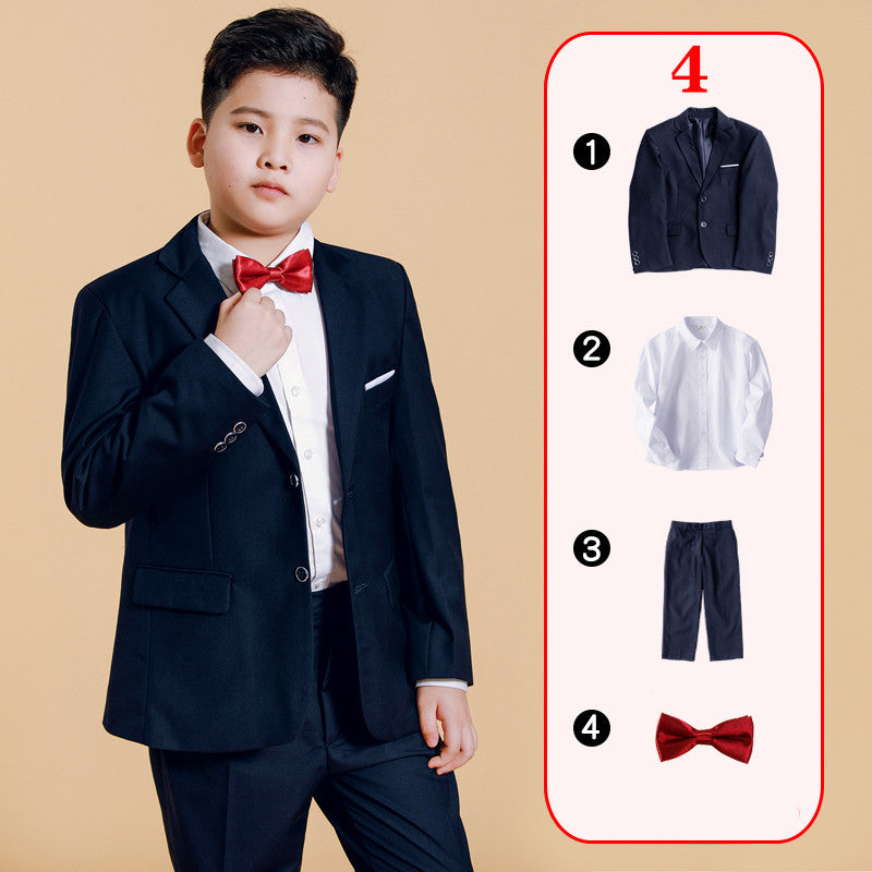 The Grand Performance: Big Boy Plus-Size Formal Piano Suit