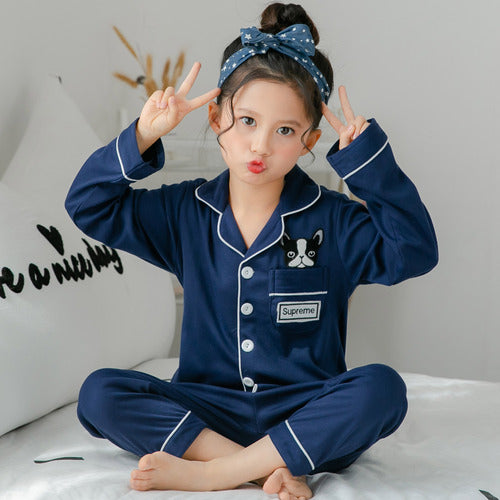 The Cotton Edit: Girls’ Cute Print Long Sleeve Loungewear