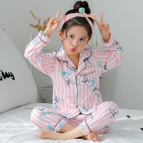 The Cotton Edit: Girls’ Cute Print Long Sleeve Loungewear