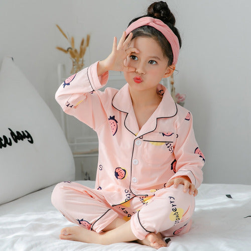 The Cotton Edit: Girls’ Cute Print Long Sleeve Loungewear