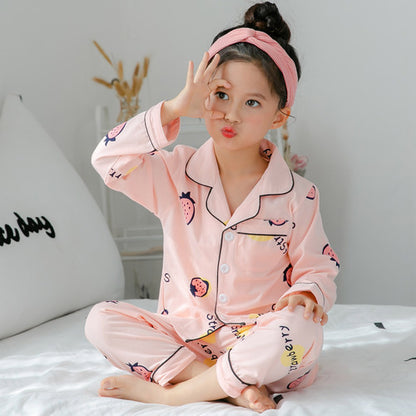 The Cotton Edit: Girls’ Cute Print Long Sleeve Loungewear