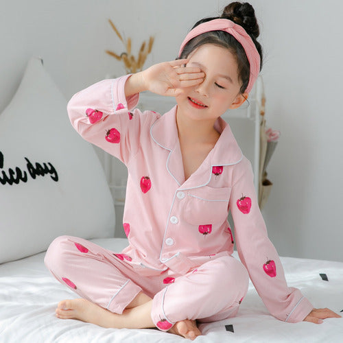 The Cotton Edit: Girls’ Cute Print Long Sleeve Loungewear
