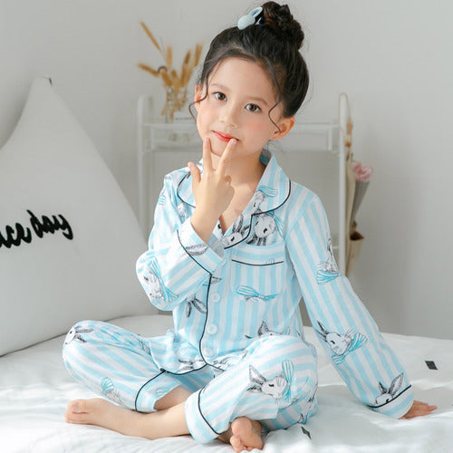 The Cotton Edit: Girls’ Cute Print Long Sleeve Loungewear