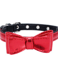 Red snake pattern