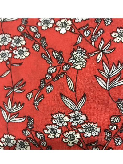 Sleeveless waist print jumpsuit