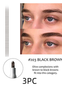 3 pcs Brown