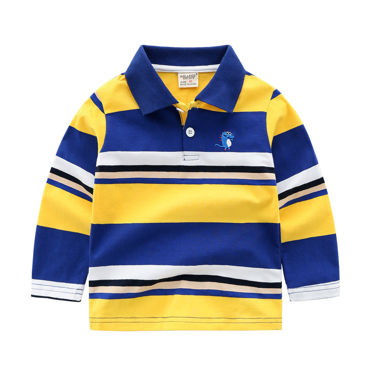 Linear Modernist Striped Long Sleeve Jersey