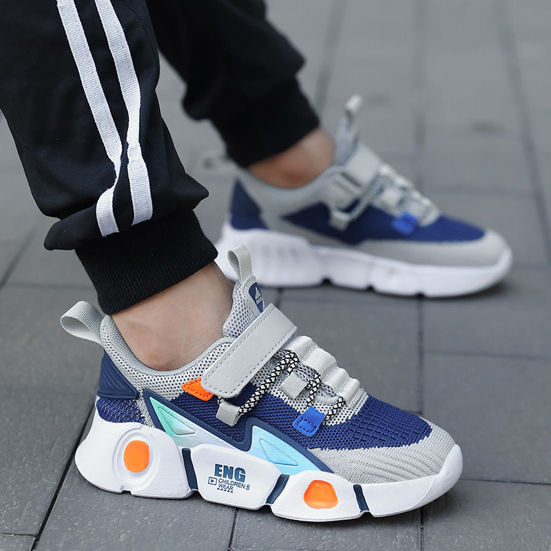The Supple Kinetic: Soft-Sole Breathable Casual Sports Shoes
