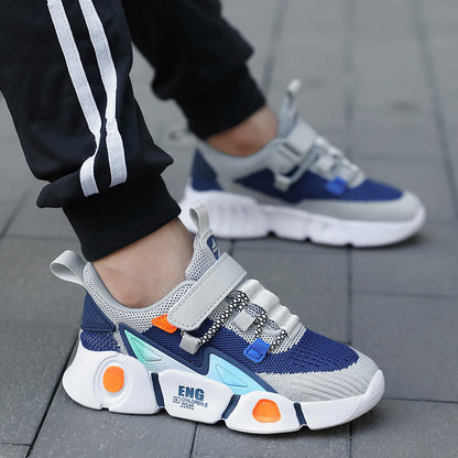 The Supple Kinetic: Soft-Sole Breathable Casual Sports Shoes