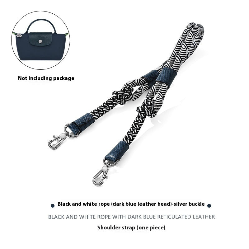 Punch-free Modification Accessories Braided Rope Shoulder Strap Crossbody Strap