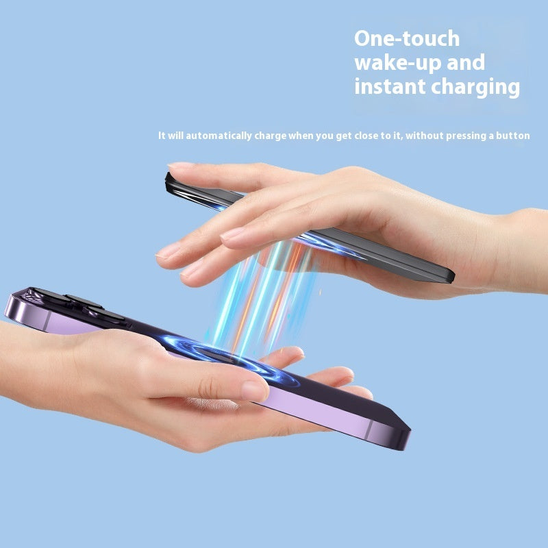 MagSlim Power: Ultra-Thin Magnetic Mini Portable Power Bank