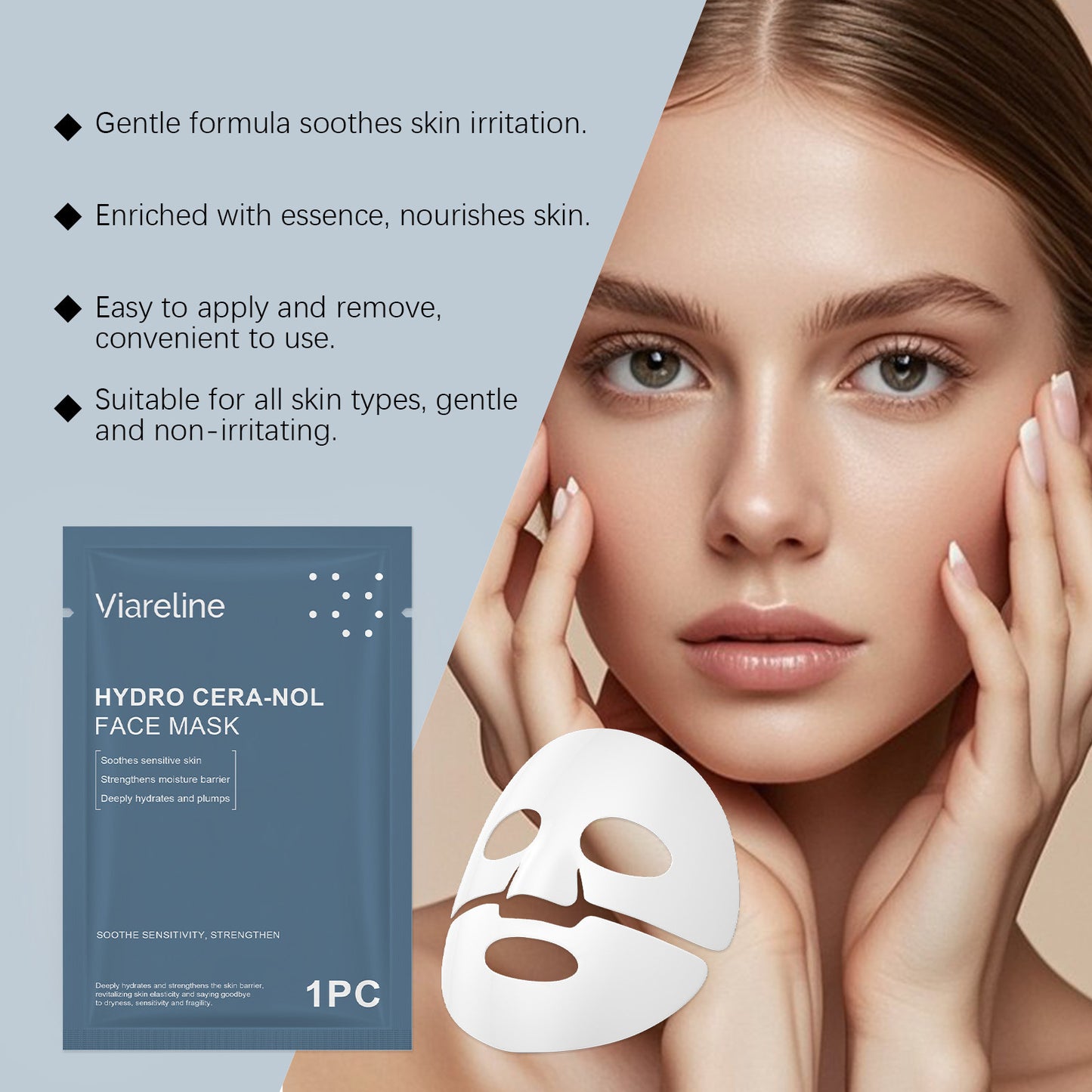 Refreshing Hydrating Nourishing Facial Skin Daily Care Mask