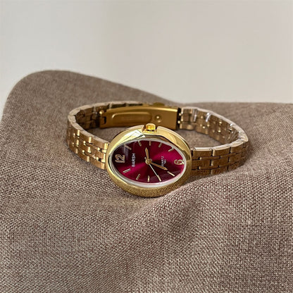 Elegant Big Diamond Watch Women's High-grade Light Luxury