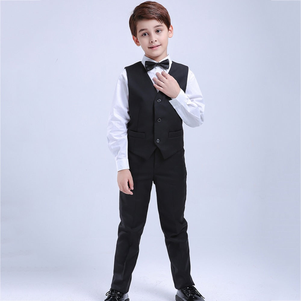 The Legacy Quintet: Premium 5-Piece Children’s Formal Suit
