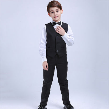 The Legacy Quintet: Premium 5-Piece Children’s Formal Suit