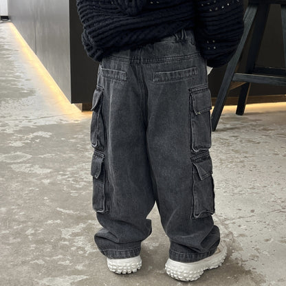 Boys Casual Pants Babies Trousers Everyday Durability