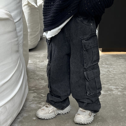 Boys Casual Pants Babies Trousers Everyday Durability