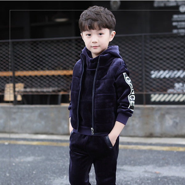 Triple-Element Winter Thickened Tide Suit