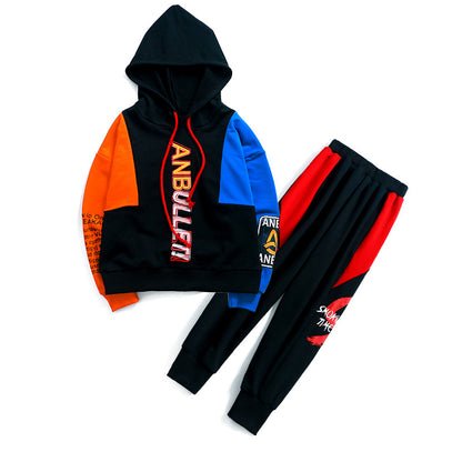 The Big Boy Kinetic: Korean-Style Long-Sleeve Sports Two-Piece