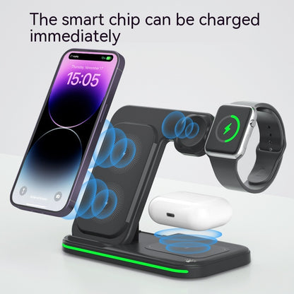 FoldCharge Pro: Multi-Functional Foldable Fast Wireless Hub