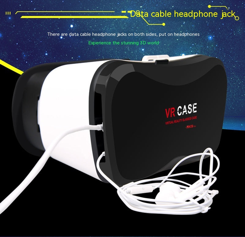 VRPhone 3D: Phone 3D VR Glasses Head-Mounted Virtual Reality Headset