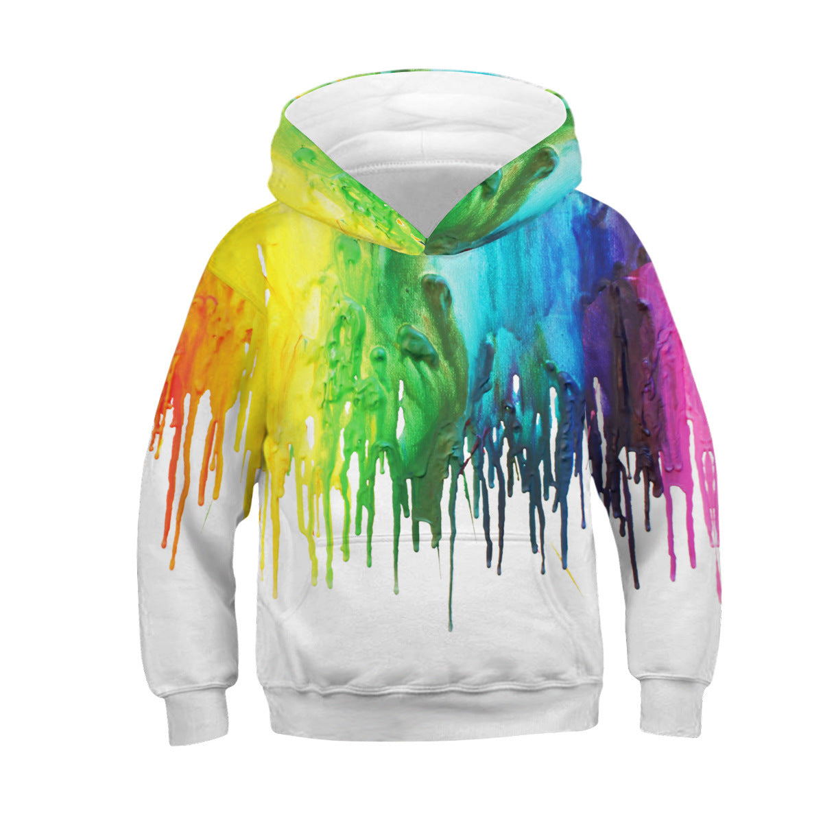 Cinematic Digital Print Hooded Performance Jumper