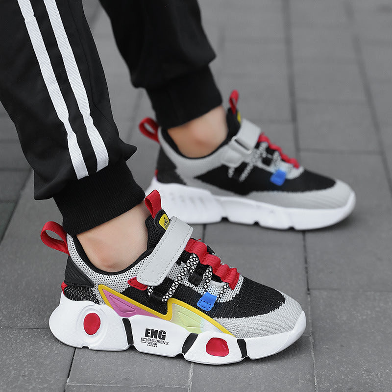 The Supple Kinetic: Soft-Sole Breathable Casual Sports Shoes