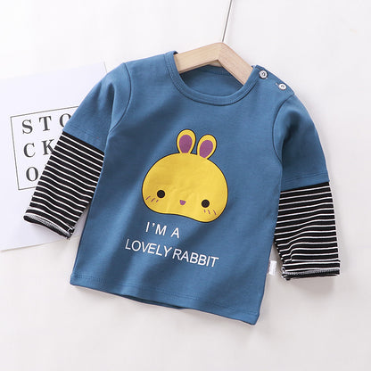 The Cartoon Motif: Children’s Signature Cartoon Graphic T-Shirt
