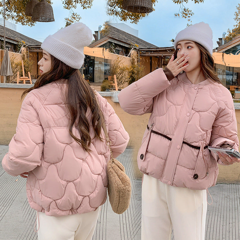 Women's Casual Short Cotton Coat Jacket