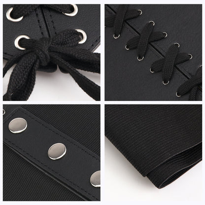 Summer Retro Fashion Tight Wide Waist Seal Women's Elastic Stretch Belt