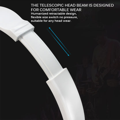 BandAir: Portable Headband Over-Ear Wired Headphones