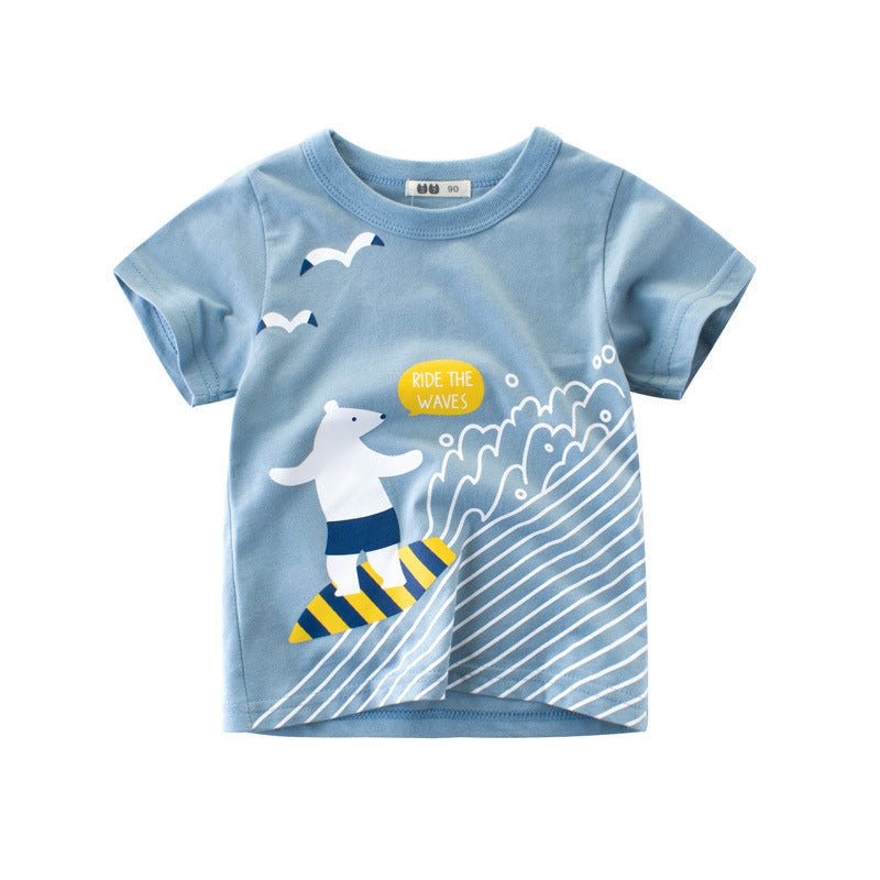The Summer Nursery: Short-Sleeve Baby Signature T-Shirts