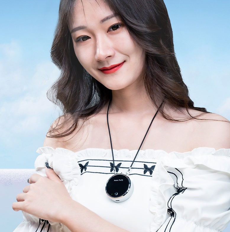 AeroNecklace Slim: Portable Wearable Personal Purifier