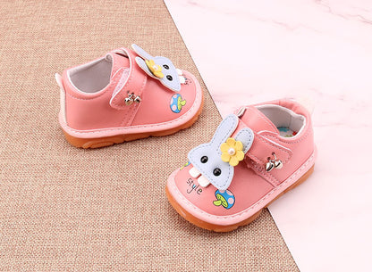 Girl with bell calling shoes