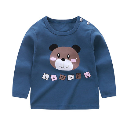 The Cartoon Motif: Children’s Signature Cartoon Graphic T-Shirt