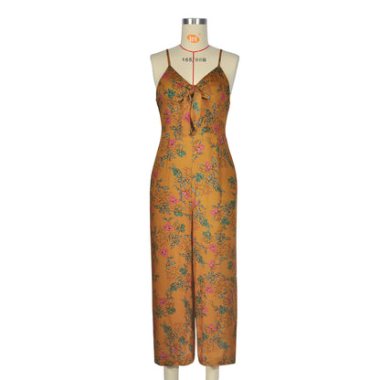 Backless Sleeveless Jumpsuit