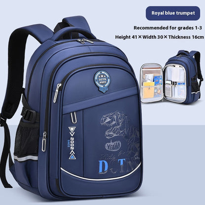 The Multi-Compartment: Burden-Reduction Large-Capacity Schoolbag