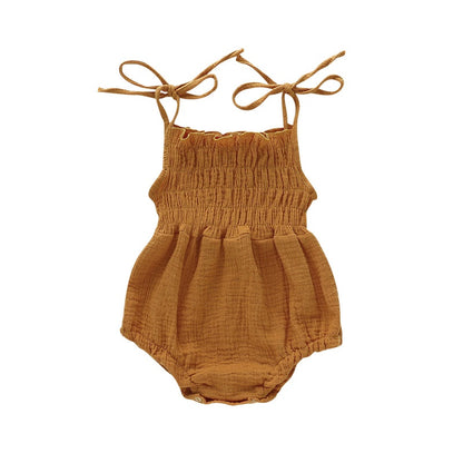 The Cotton Cradle: Soft Cotton Strapping Baby Creeper