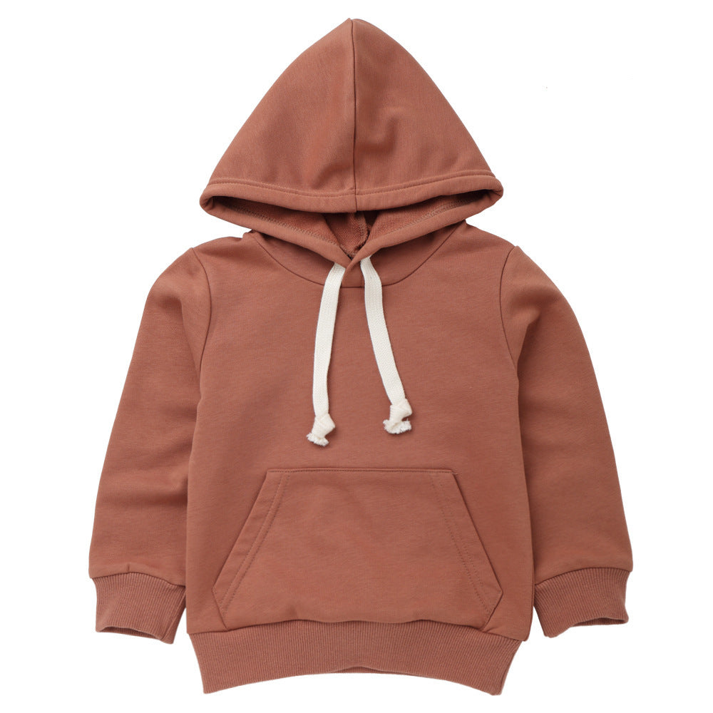 Architectural Hooded Essential Youth Sweater