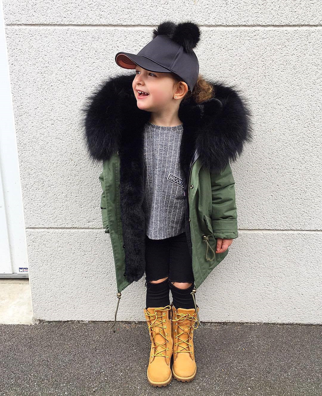 The Artisan Faux: Children’s Premium Faux Fur Winter Coat