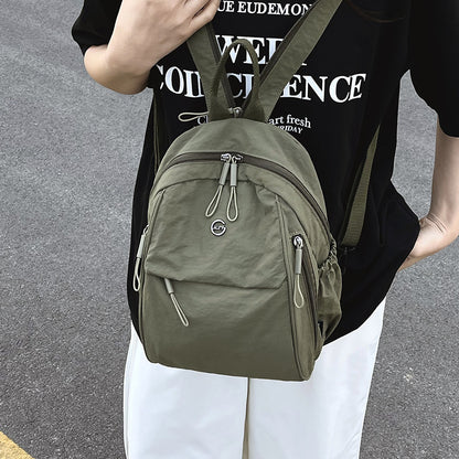 Multi-layer Nylon Backpack New Multi-purpose One Shoulder
