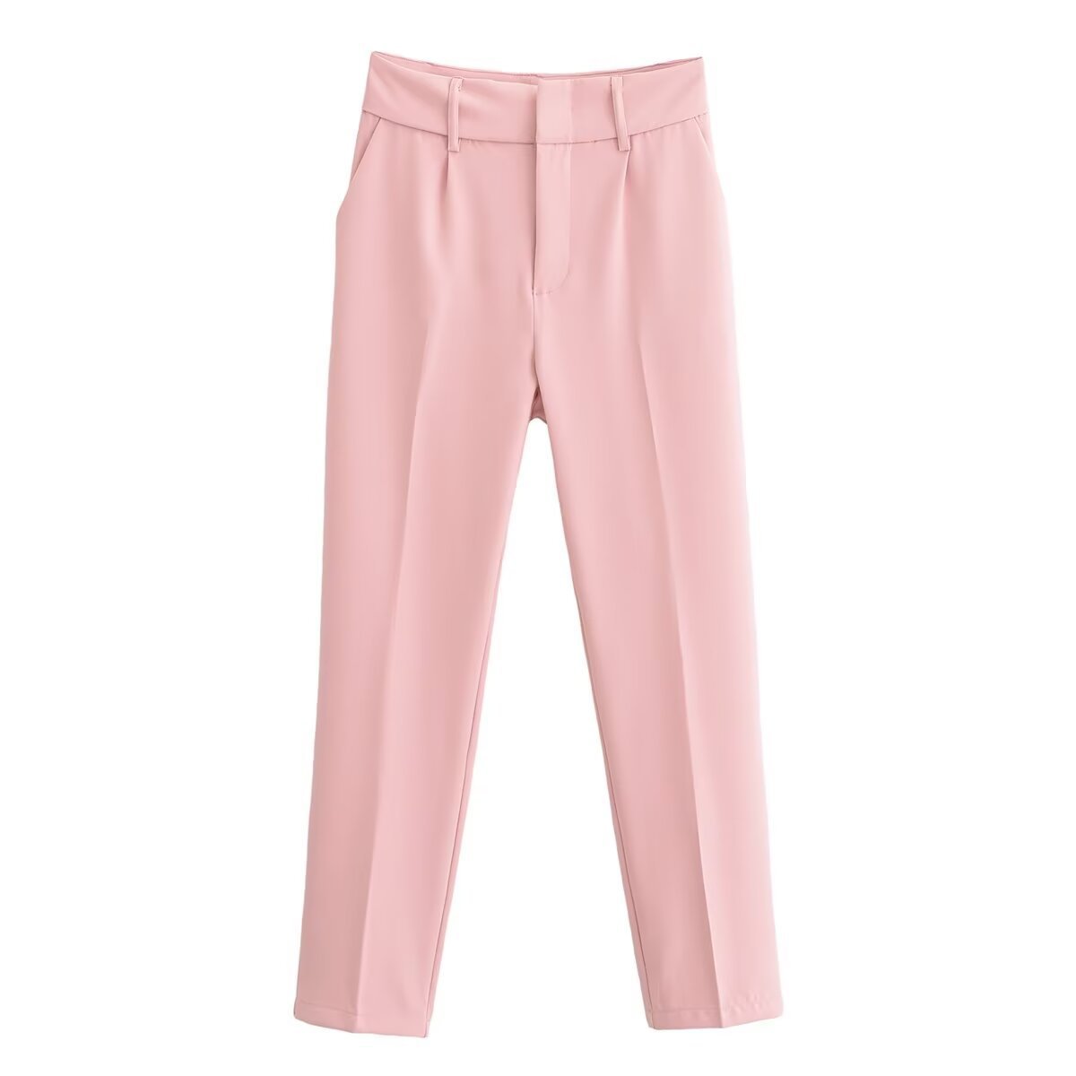 High Waist Slimming Skinny Pants Versatile Casual Suit Pants