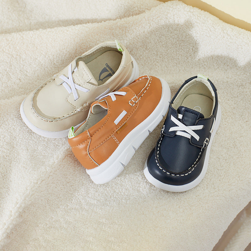 The Polished Heirloom: Classic Small Leather Signature Shoes
