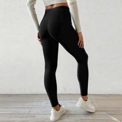 High Waist Temperament Sports Outerwear Trousers