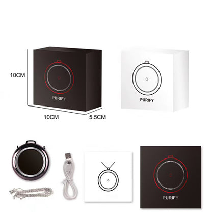 AeroNecklace Pro Rechargeable: Personal Anion Filter Purifier