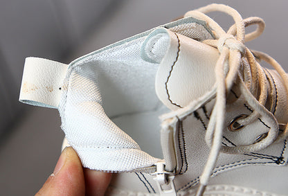 The Artisan Short: Premium Leather Short Boots for Boys