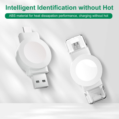 1 Pack Smart Watch Wireless Charger, Portable Magnetic Cordless Travel Charger Suitable For IWatch