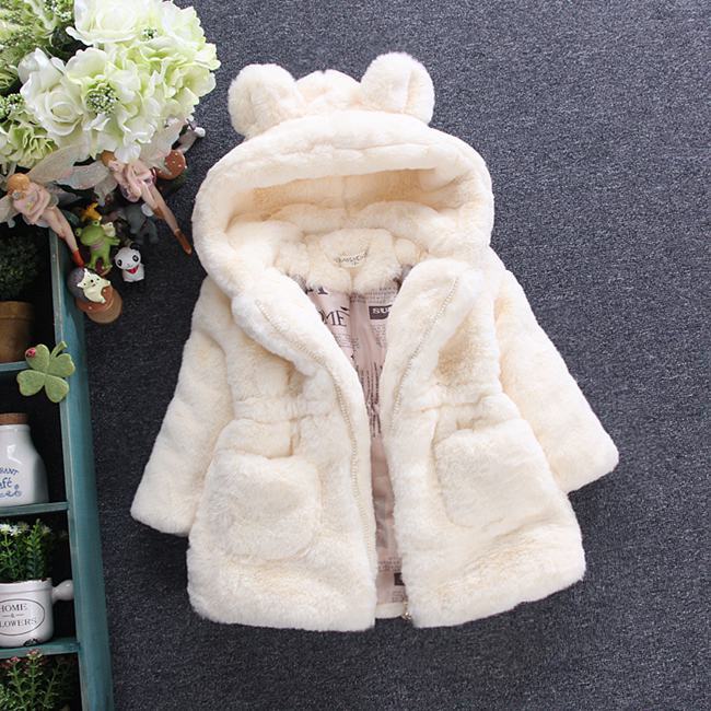The Autumn Fur: Girls’ Luxury Fur Coat for Autumn Winter